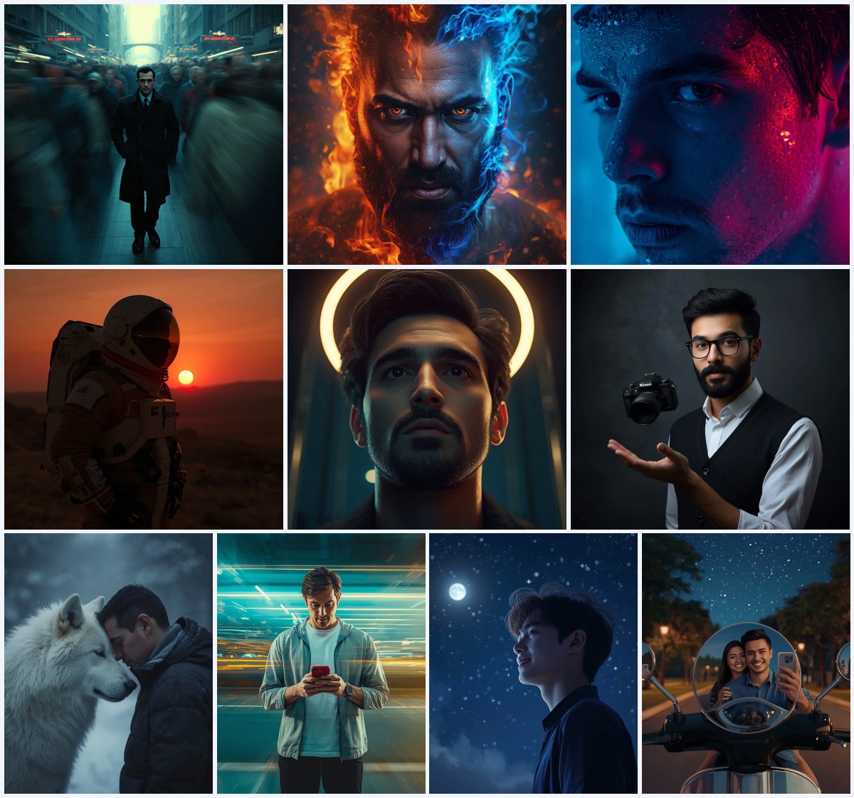 New 10 HD Image Prompts for Sharp Men’s Outdoor Adventure Photography
