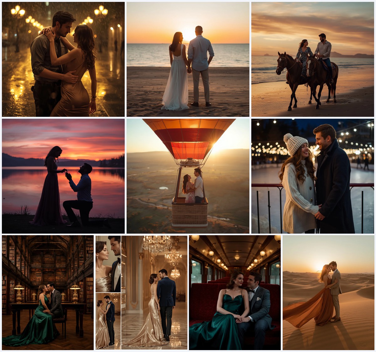Top 10 Boat Ride Couple AI Prompts for Calm Waters with Scenic Reflections